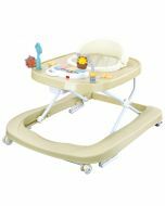 Topmark Lexi - loopstoel - Inklapbare Babywalker - Duwfuntie - Siliconen wielen - incl. speelblad - Pistache