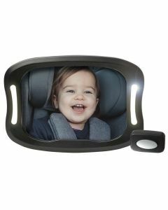FreeOn Achterbank spiegel voor Baby & Kind - autospiegel met LED verlichting